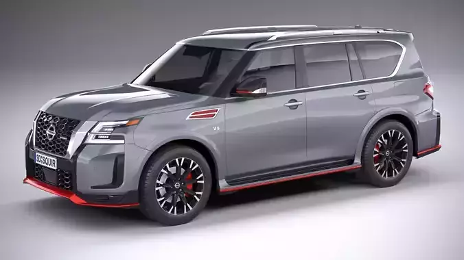 Nissan Patrol Nismo 2021 3D model