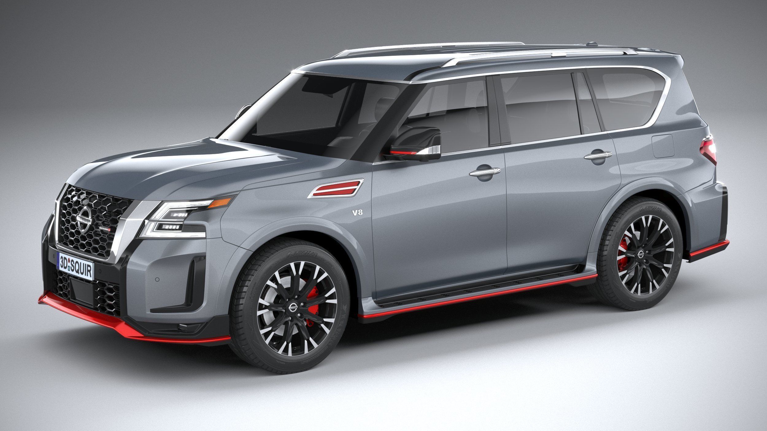 Nissan Patrol Nismo 2021 3D model CGTrader