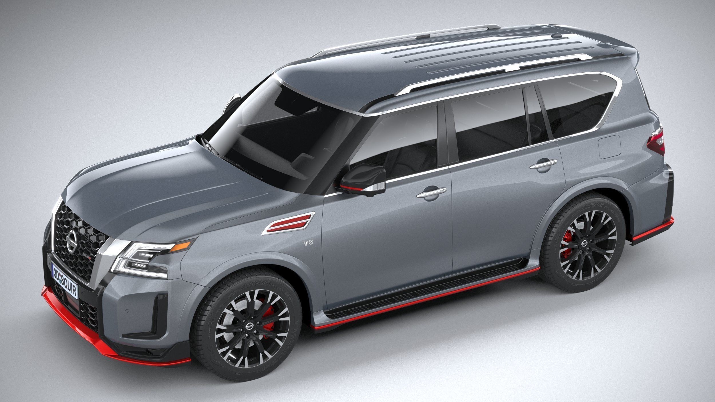 Nissan Patrol Nismo 2021 3D model_7
