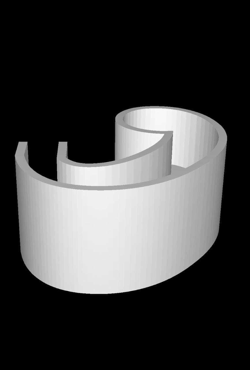 Bengali Alphabet Cast Your Own LETTERS Easy To Cast Puzzle Fit 3D model_6