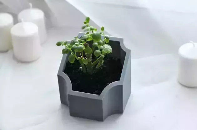 Printable Planter for desk Square