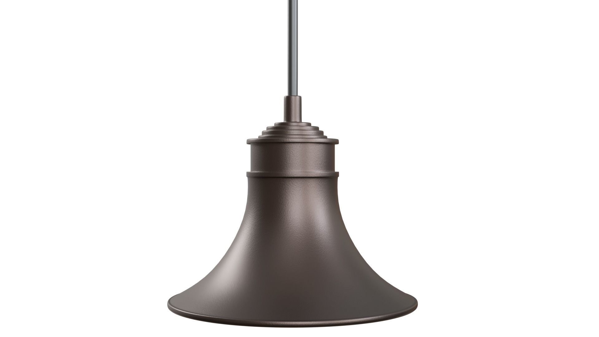 Three Metal Oil Ceiling Lamps 3D model  3D model_7