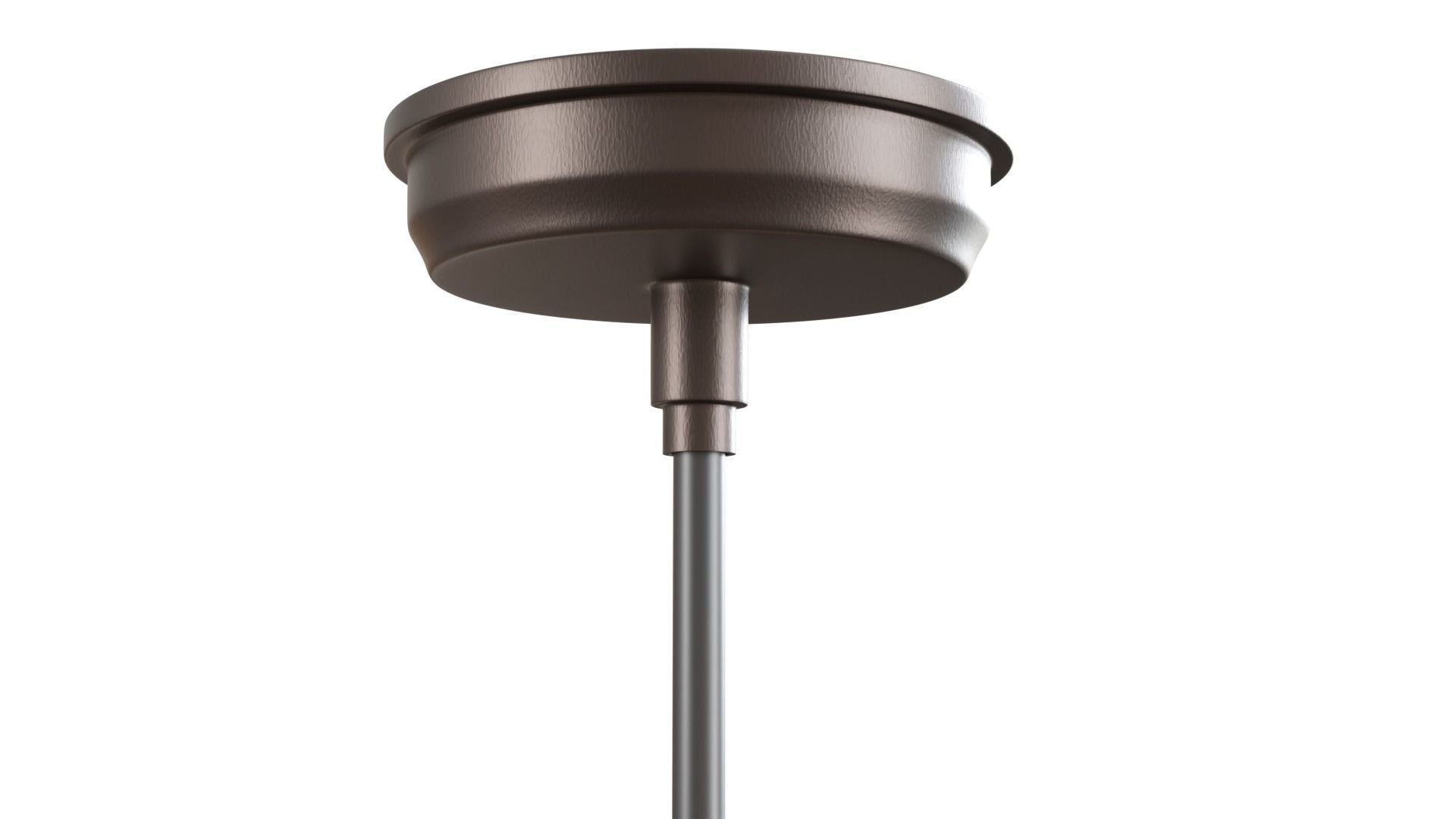 Three Metal Oil Ceiling Lamps 3D model  3D model_11