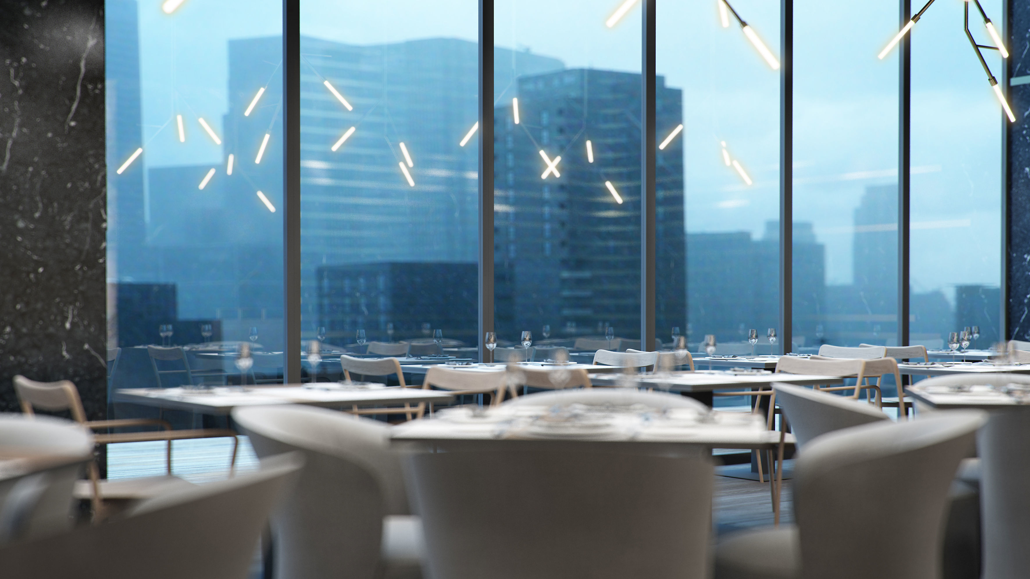 Set 4 - VRay C4D - 8 x Interior and Exterior Scenes 3D Model Collection_29