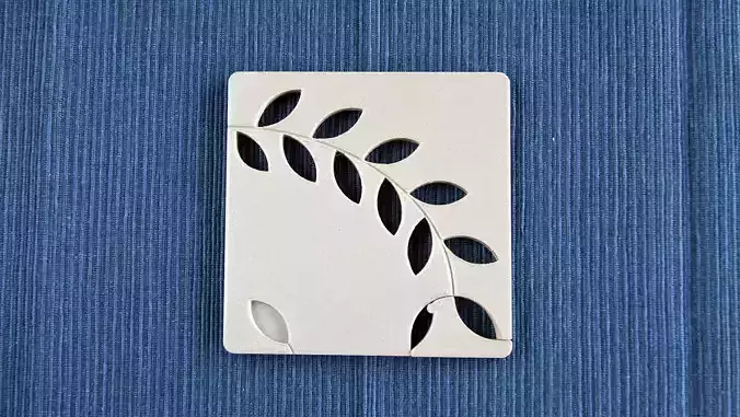 coaster with spoon stand