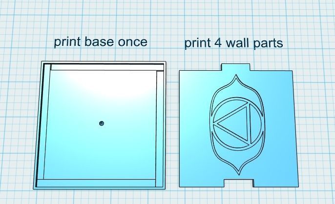 Third eye chakra candle mould 3D print model_1