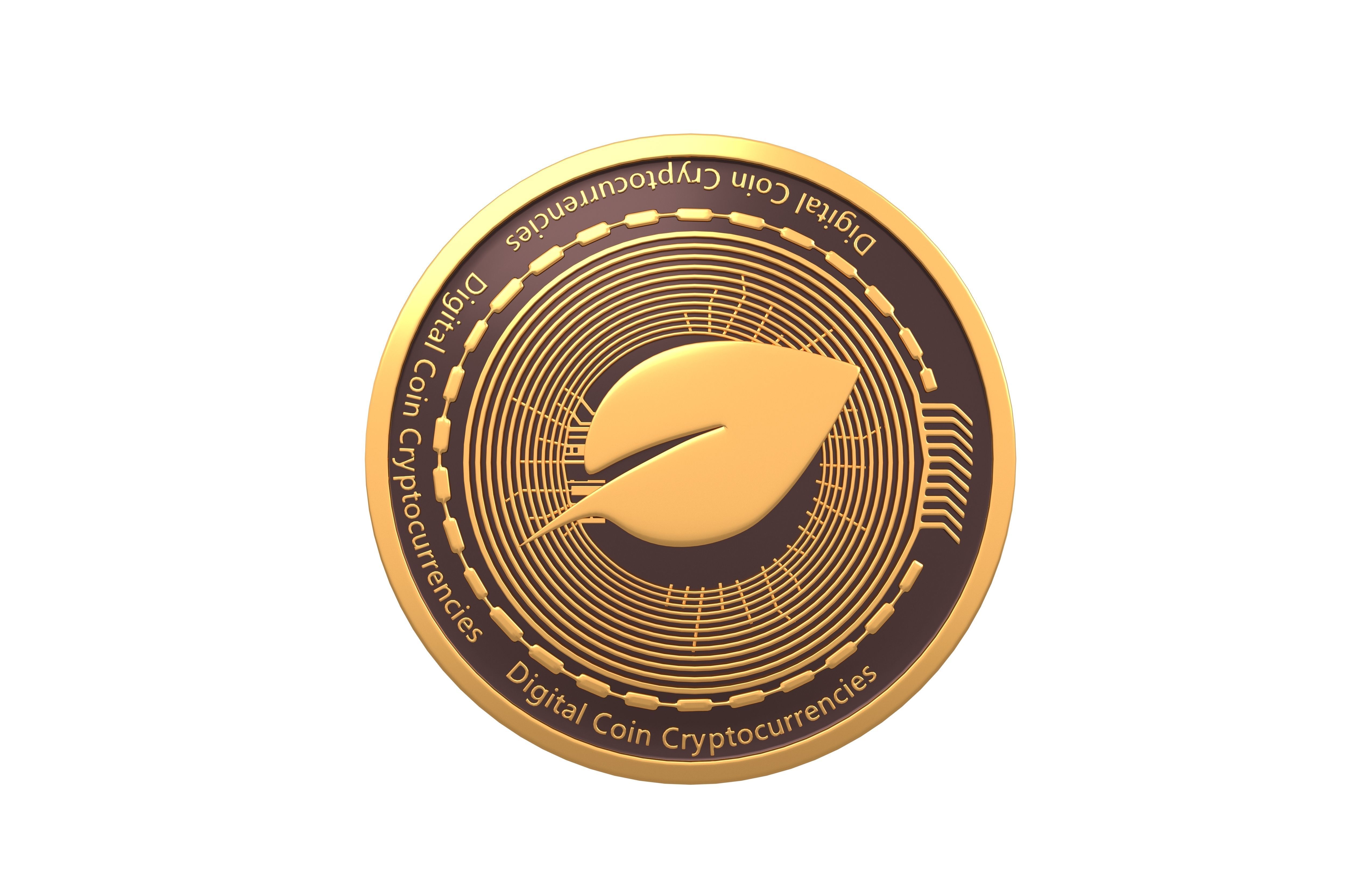 Chia Coin v4 001 3D model_1