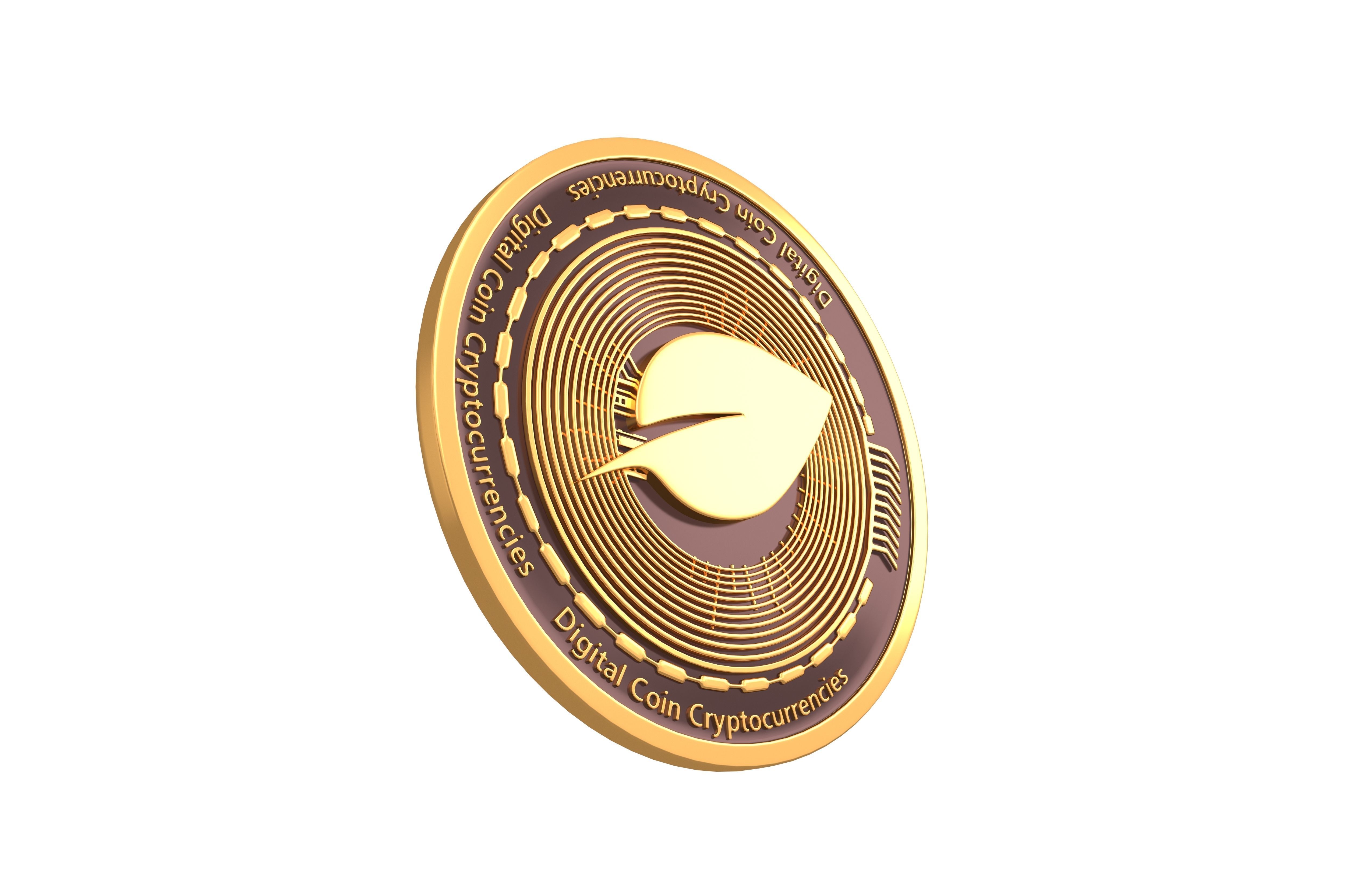 Chia Coin v4 001 3D model_3