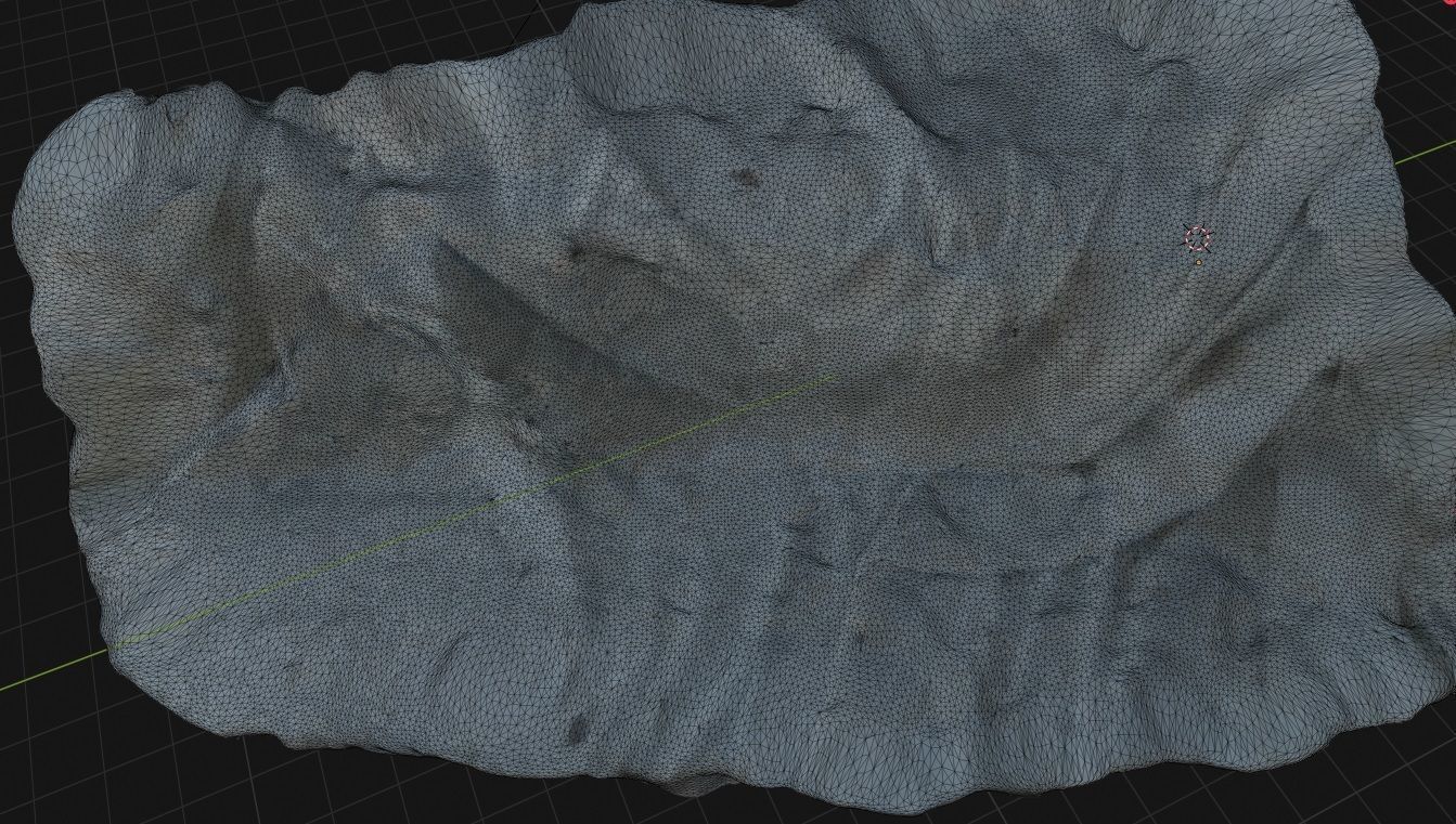 Draped Sheet 3D Model Low-poly 3D model_7