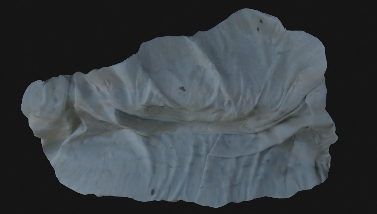 Draped Sheet 3D Model Low-poly 3D model_2