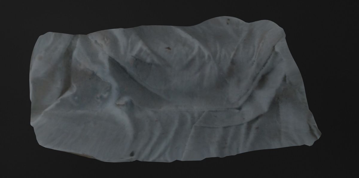 Draped Sheet 3D Model Low-poly 3D model_8