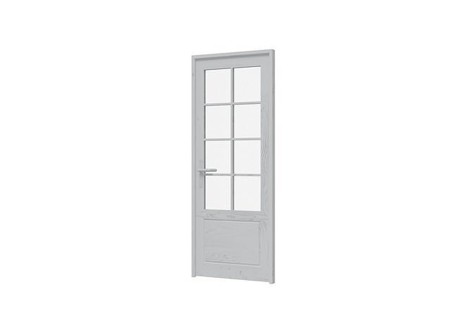 UPDATED Set of 25 Doors for interior and exterior modern design 3D model 5