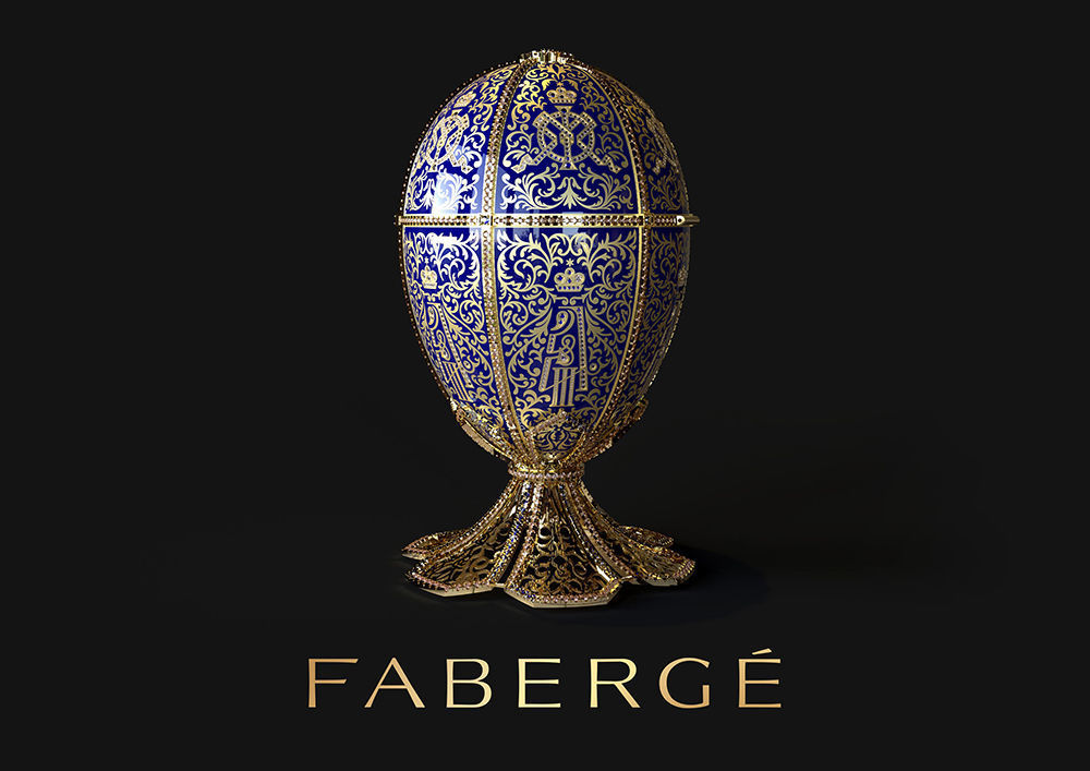 Faberge egg 3D print model_4