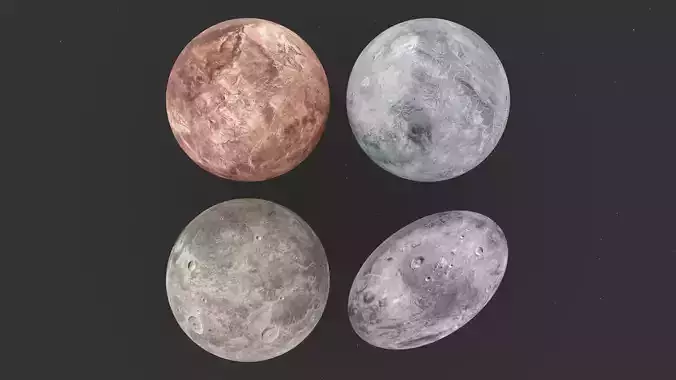 Dwarf Planets Ceres Eris Makemake Haumea