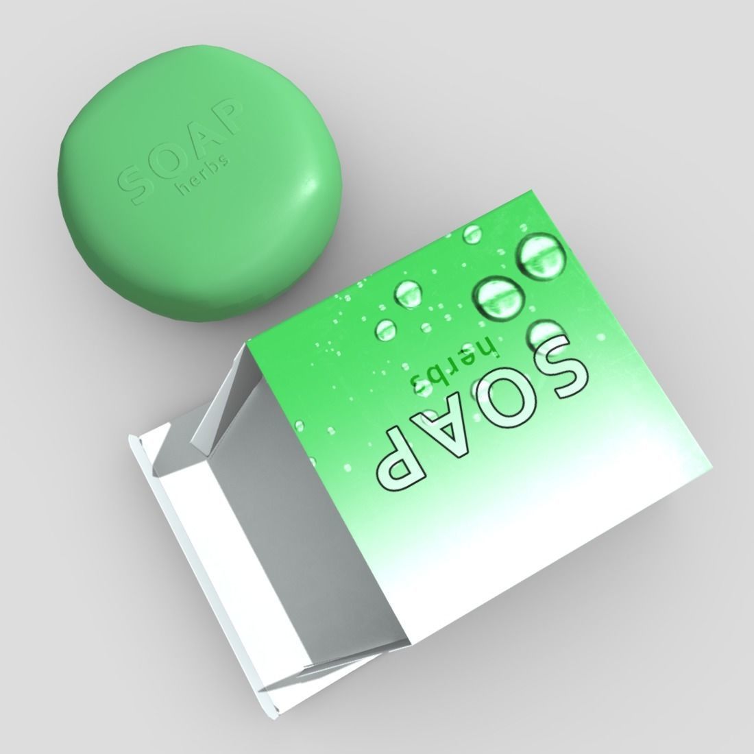 CC0 - Soap 4 Free low-poly 3D model_7