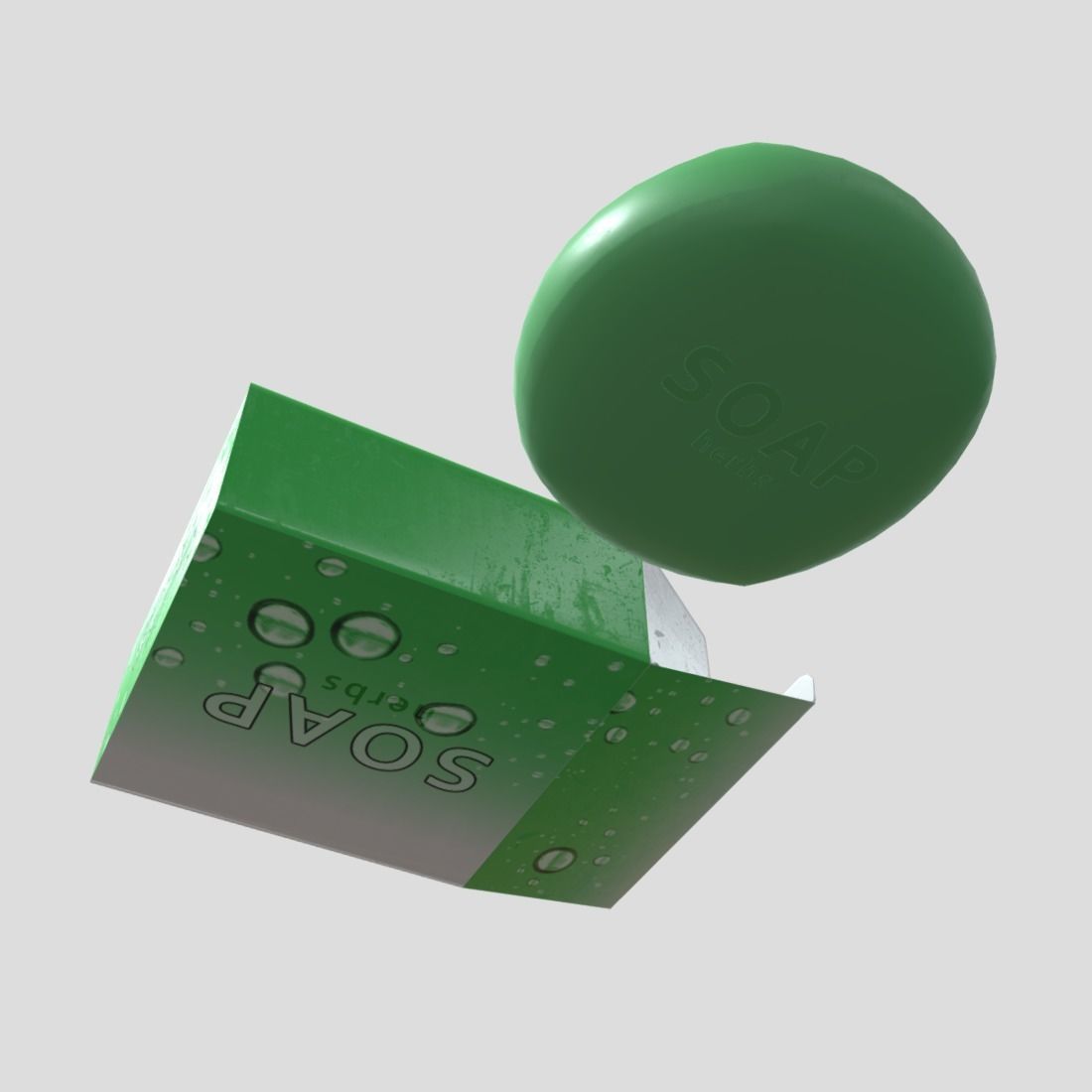 CC0 - Soap 4 Free low-poly 3D model_9