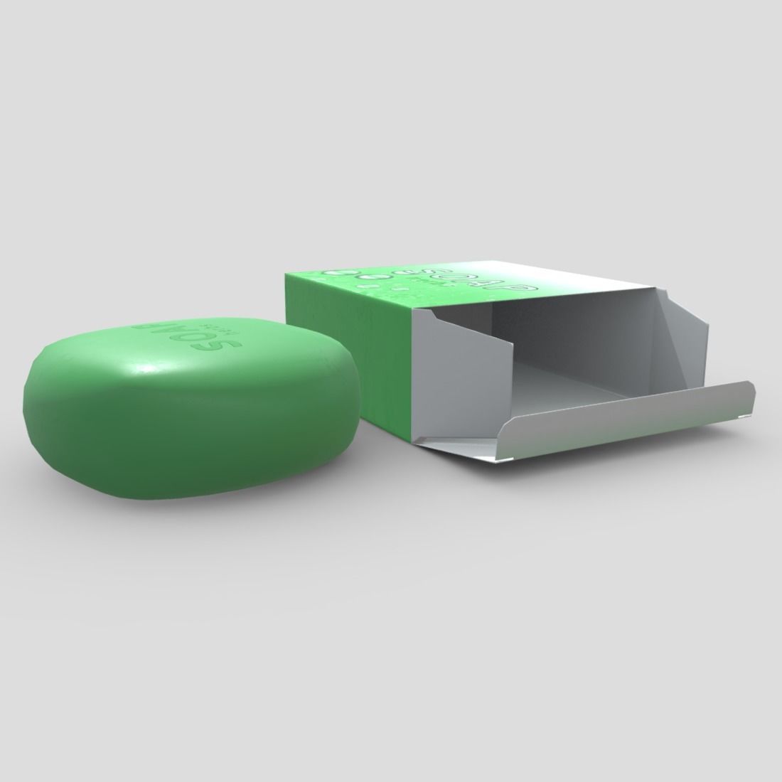 CC0 - Soap 4 Free low-poly 3D model_3