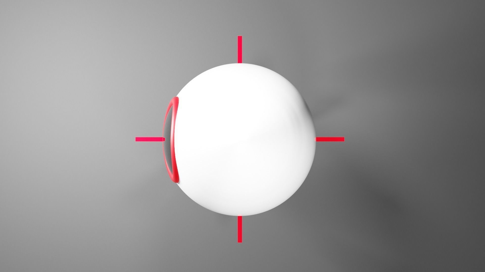 Cartoon Rocket 3D model_3