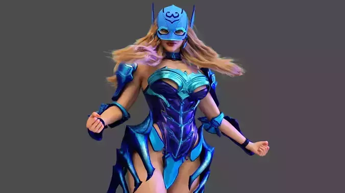 Valkyrie Warrior   3D model