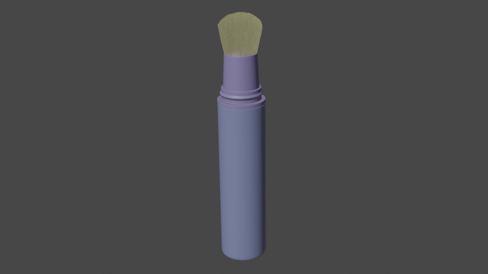 makeup brush 3D model_3