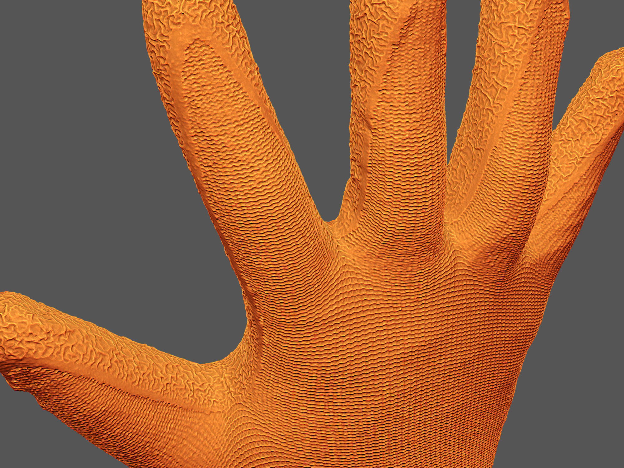 Worker Gloves 3D model_6