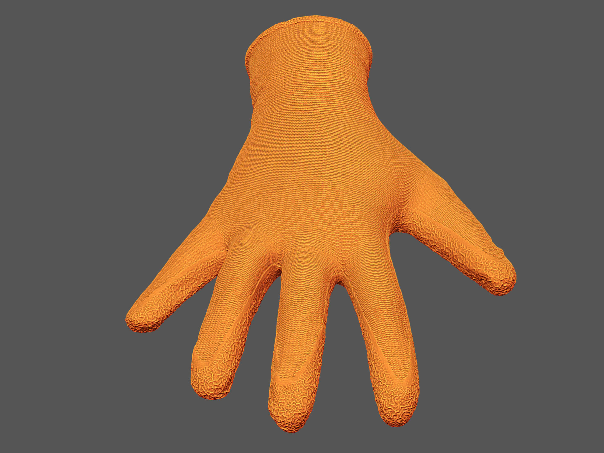 Worker Gloves 3D model_8
