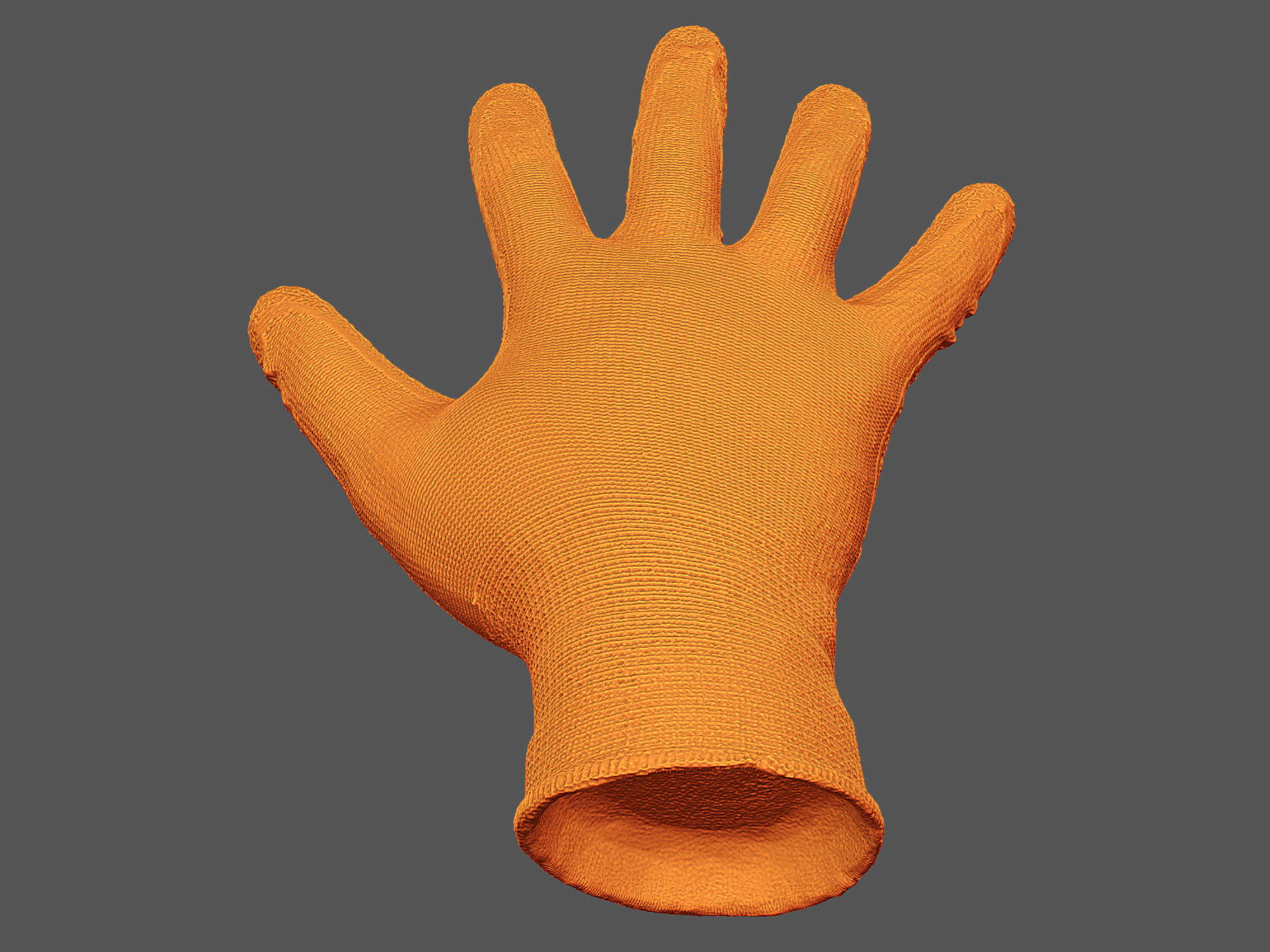Worker Gloves 3D model_12
