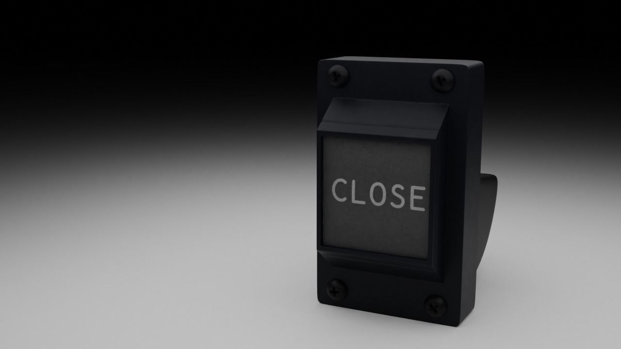 F16 Speed Brake Indicator 3D model_4