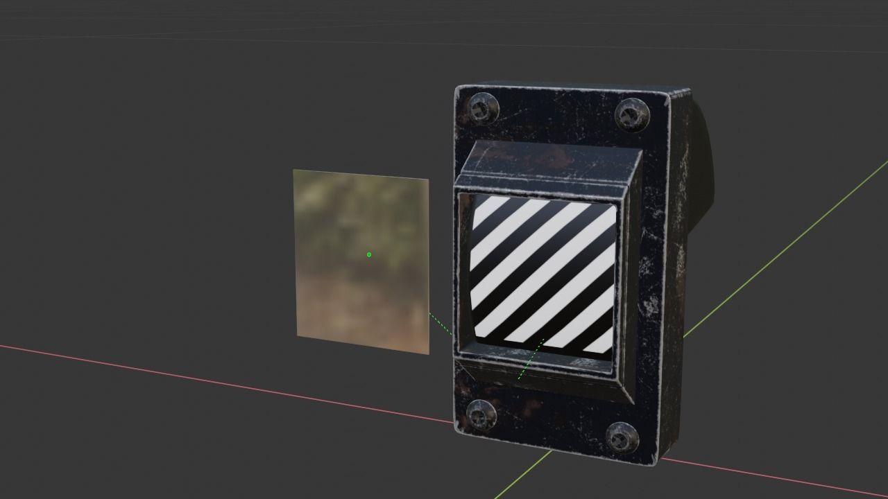 F16 Speed Brake Indicator 3D model_10