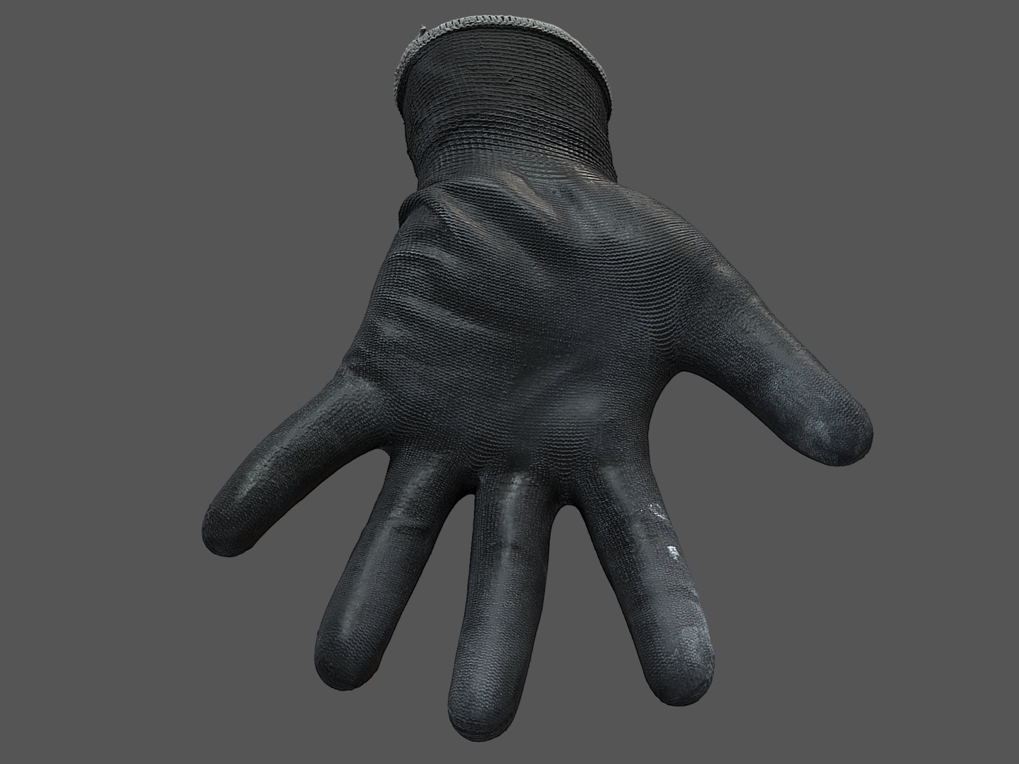 Worker Gloves 3D model_9