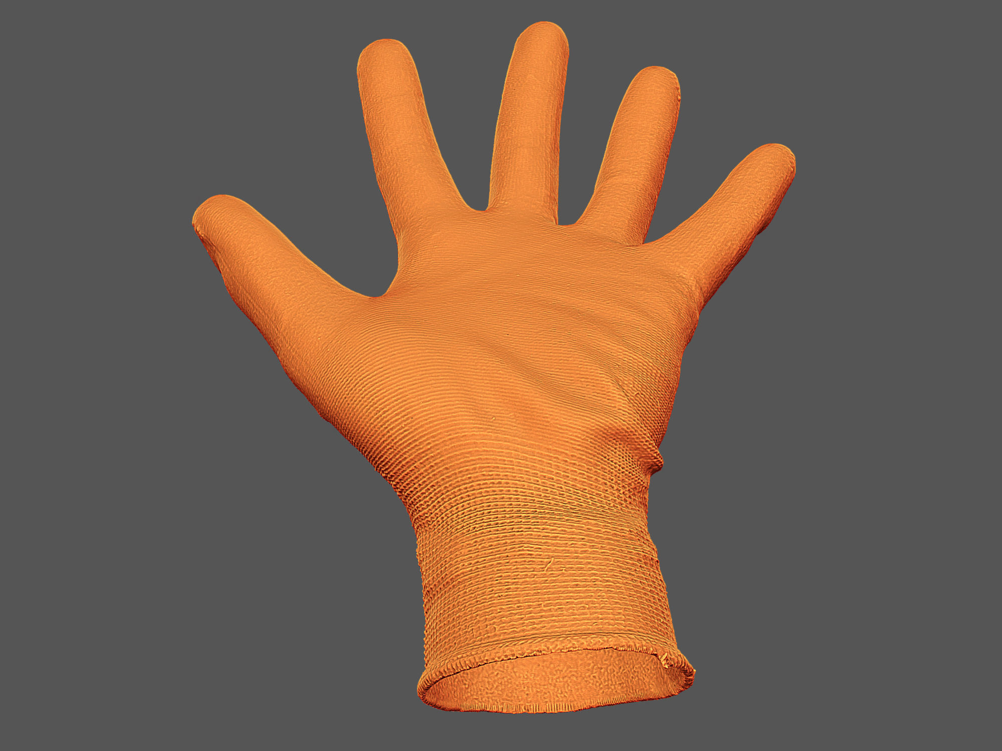 Worker Gloves 3D model_14