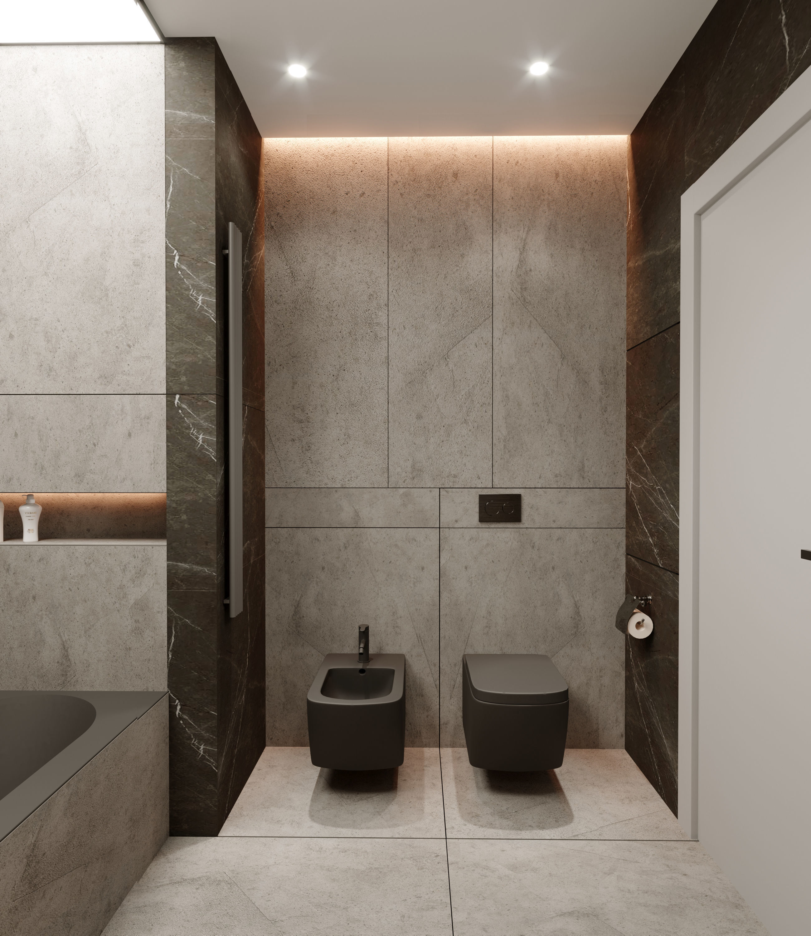 Bathroom Interior scene CORONA RENDER 3D model_2