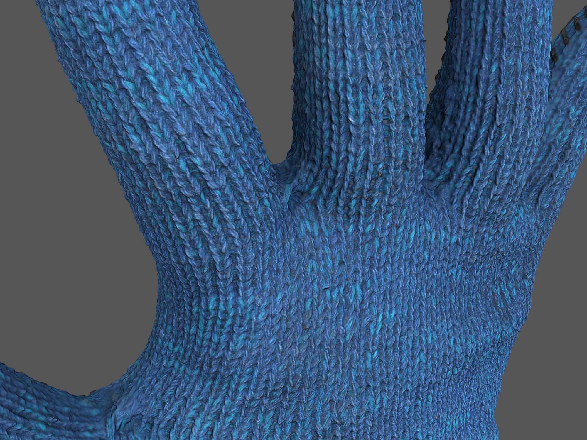 Worker Gloves 3D model_3