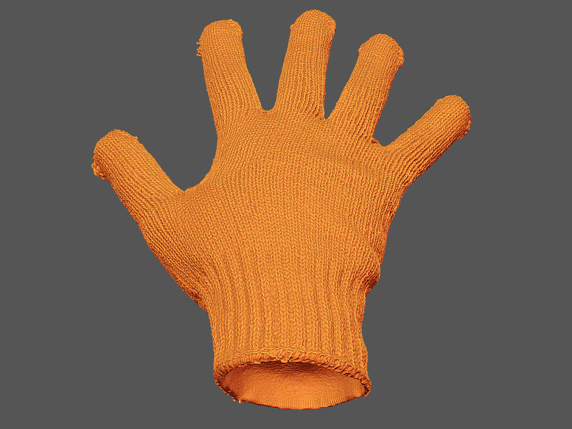 Worker Gloves 3D model_12