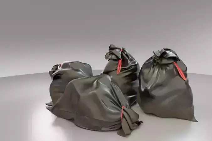 Plastic Trash Garbage Bags