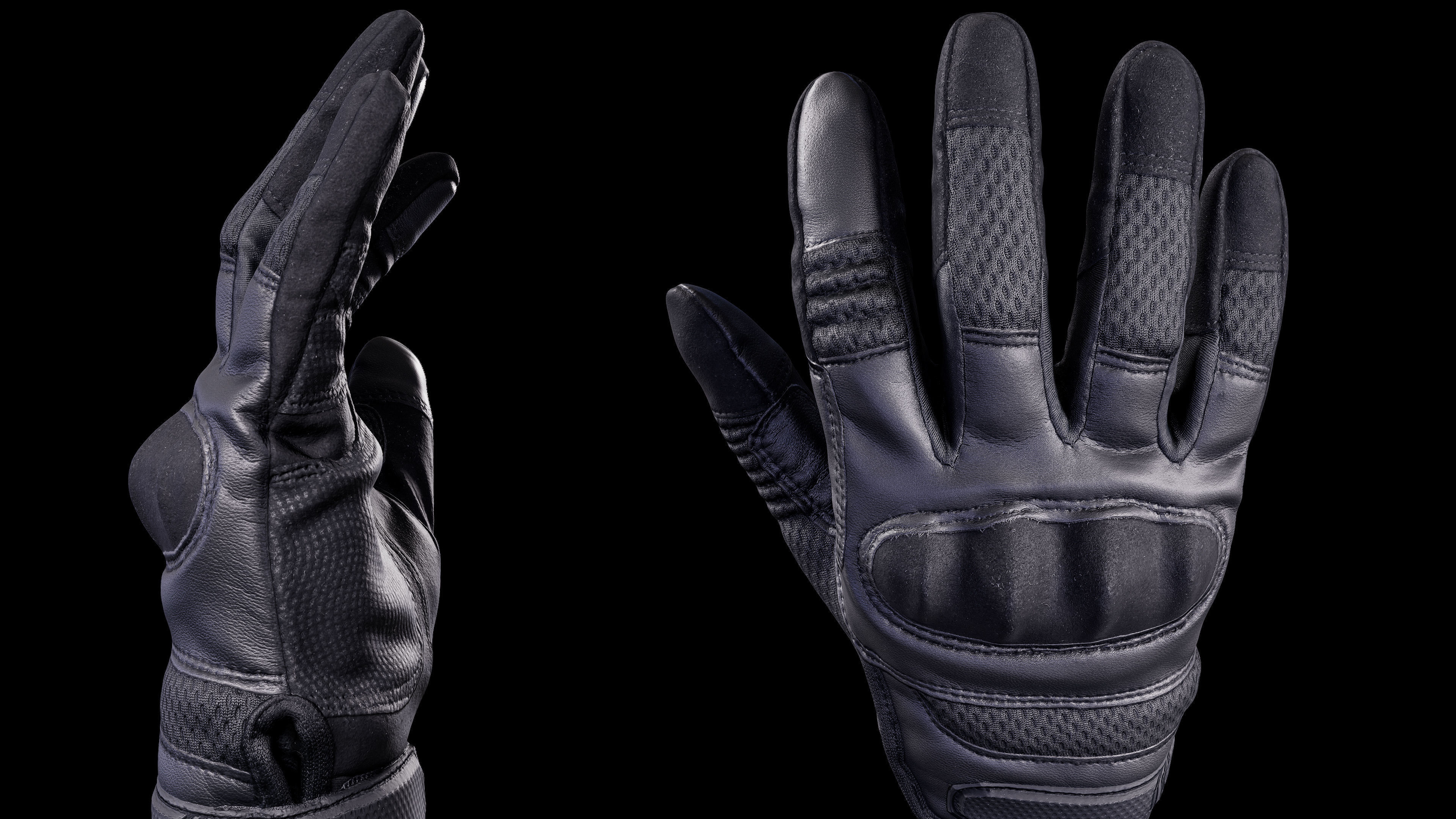Tactical Gloves 019 v1 Low-poly 3D model_5