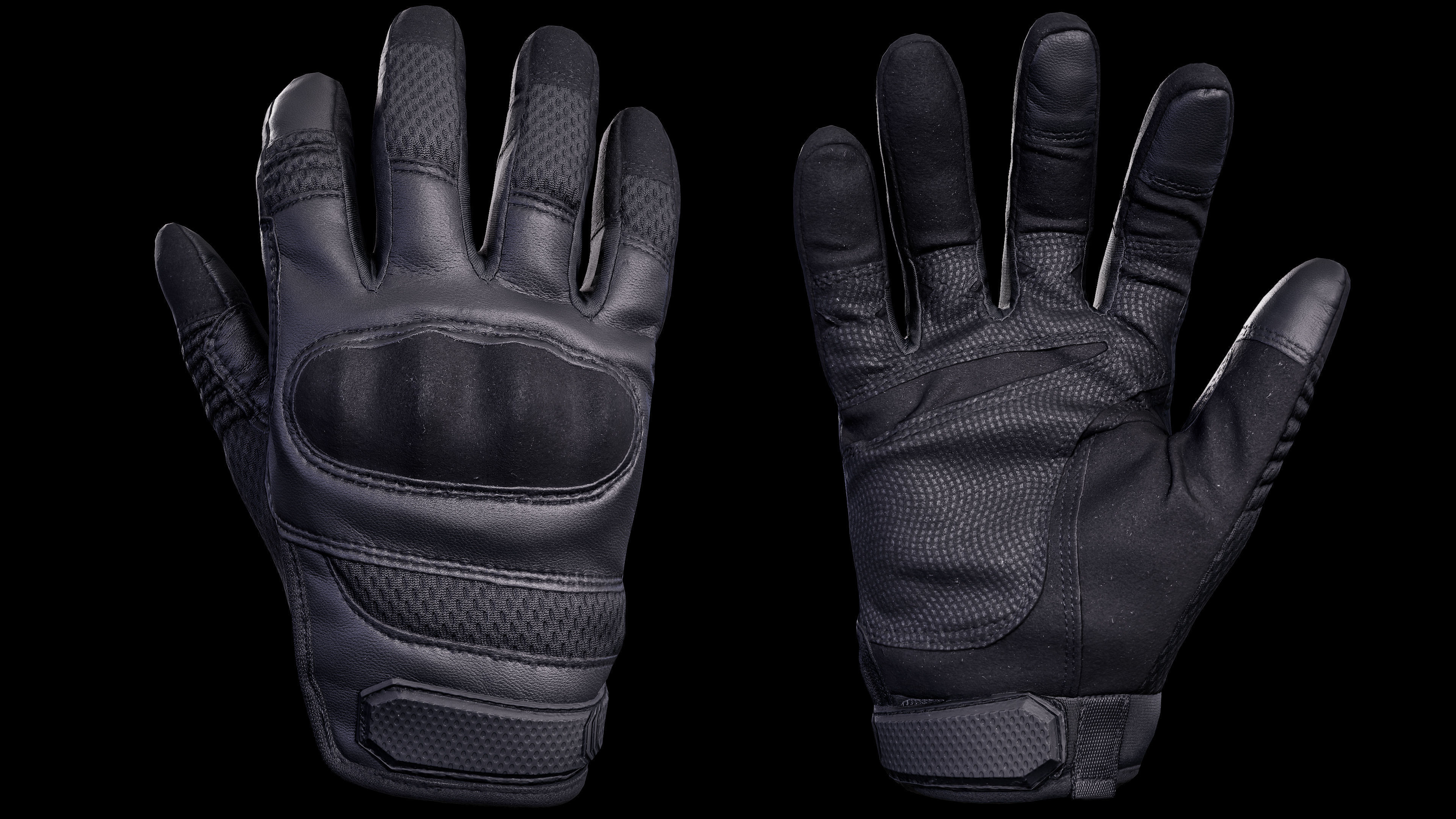 Tactical Gloves 019 v1 Low-poly 3D model_2