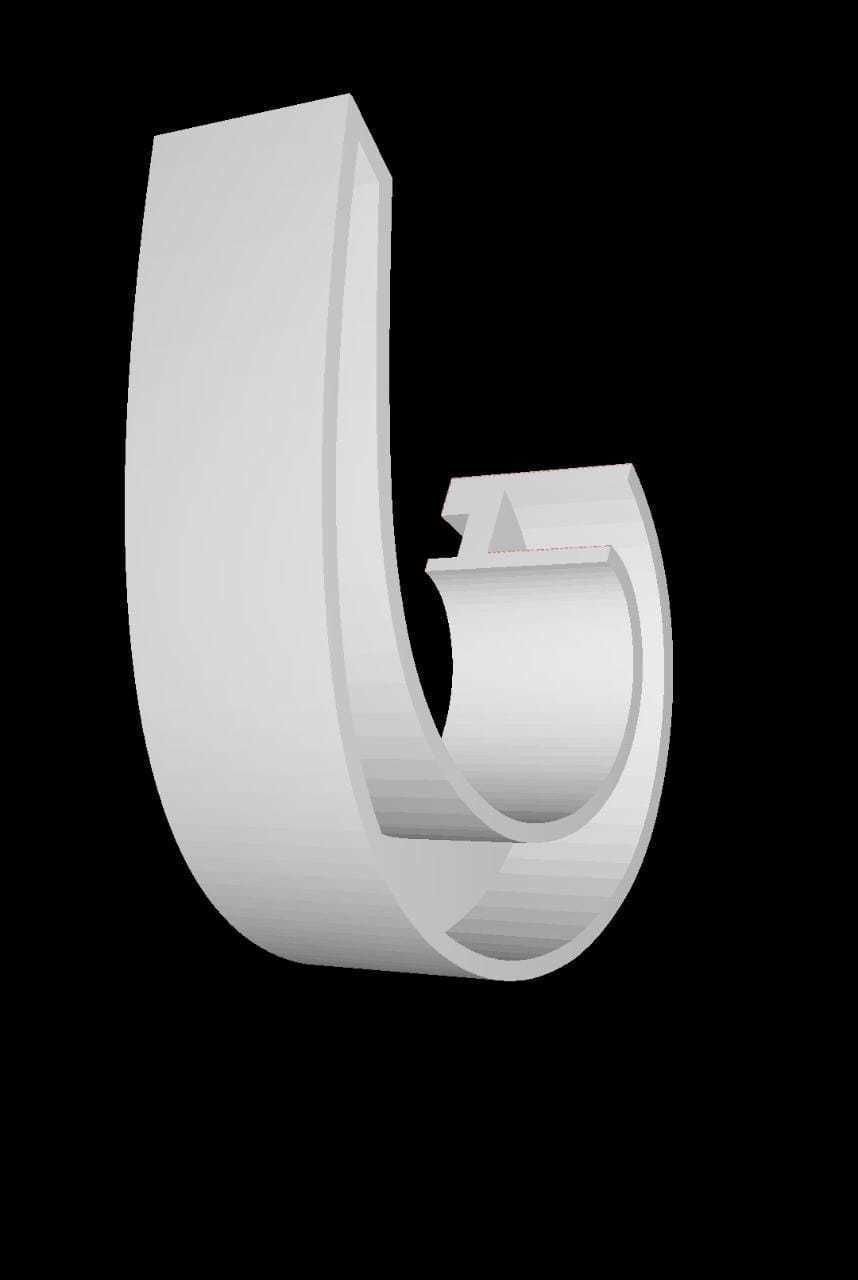 Bengali Alphabet Cast Your Own LETTERS Easy To Cast Puzzle Fit 3D model_3