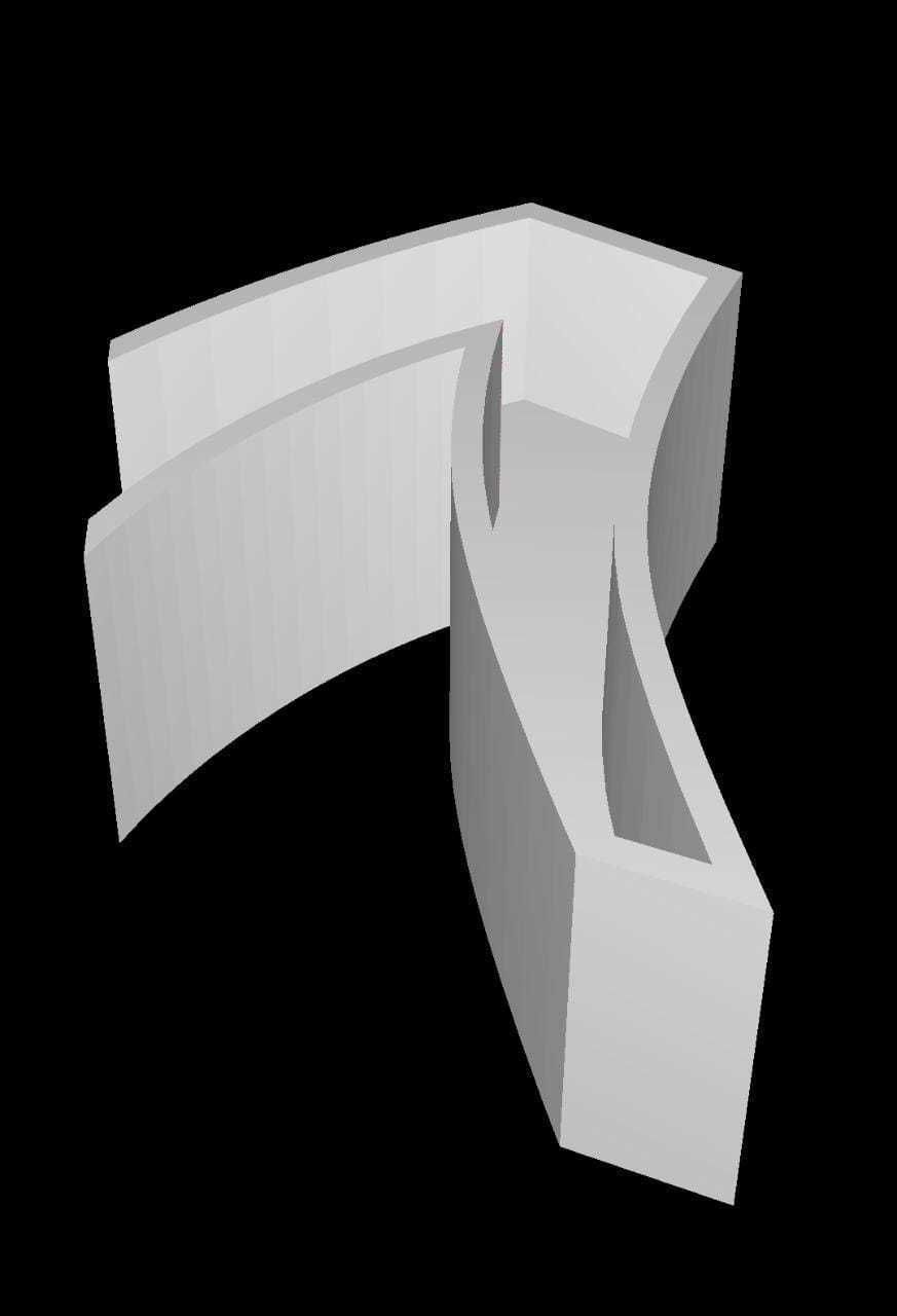 Bengali Alphabet Cast Your Own LETTERS Easy To Cast Puzzle Fit 3D model_5