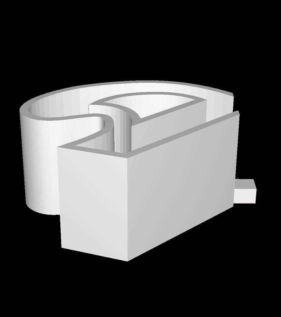 Bengali Alphabet Cast Your Own LETTERS Easy To Cast Puzzle Fit 3D model_8