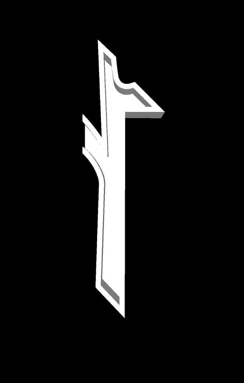 Bengali Alphabet Cast Your Own LETTERS Easy To Cast Puzzle Fit 3D model_2