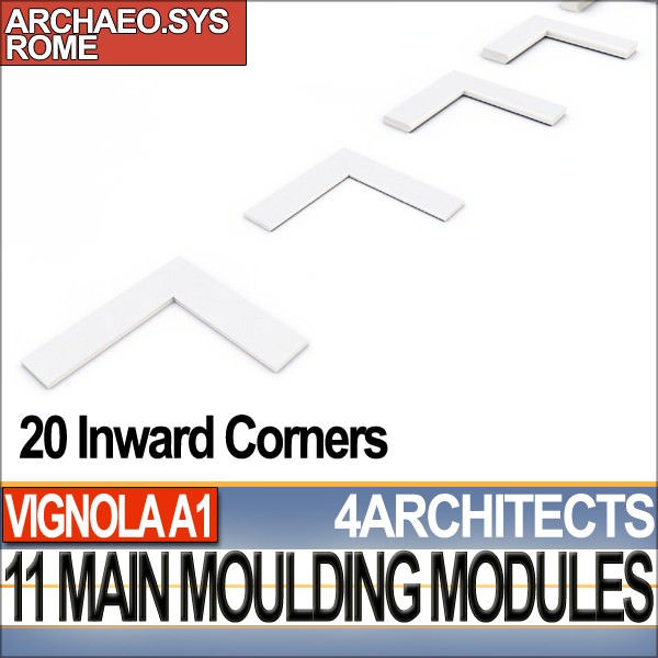 80 Architecture Moulding Modules Collection Revit STL Print 3D print model_23