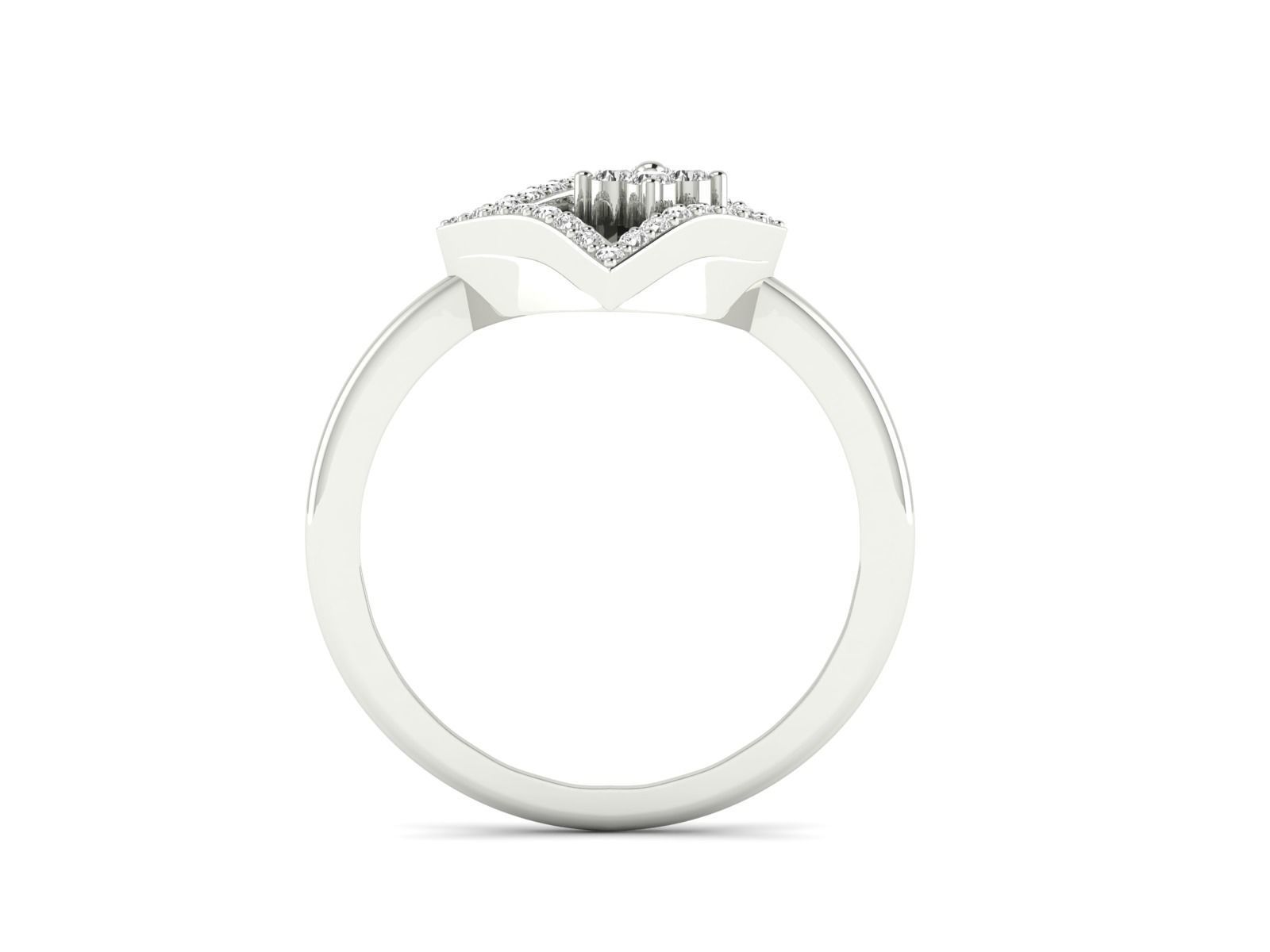 Women Pendant Earrings Ring set 3dm stl render detail 3D print model_50