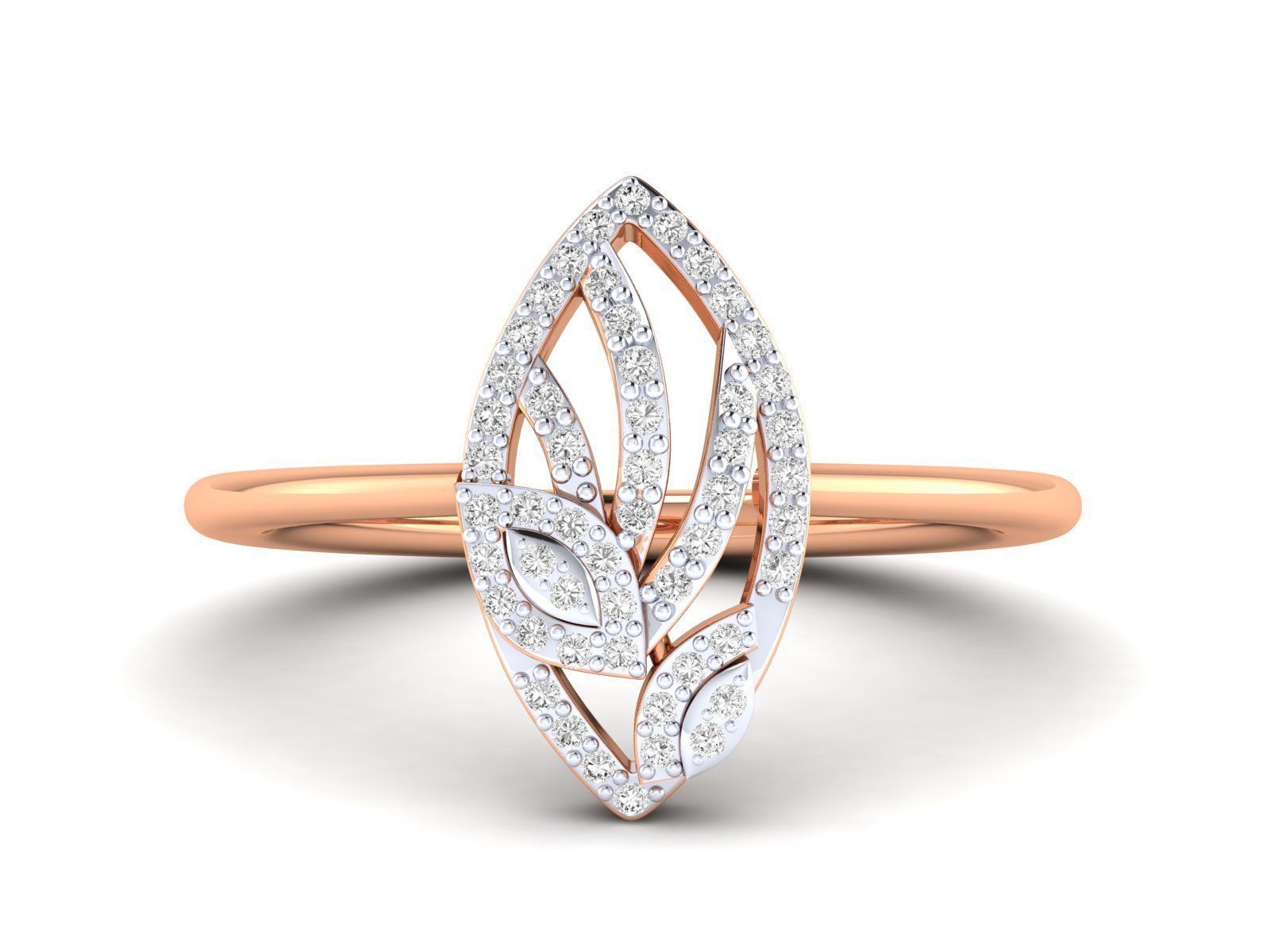 Women Pendant Earrings Ring set 3dm stl render detail 3D print model_1