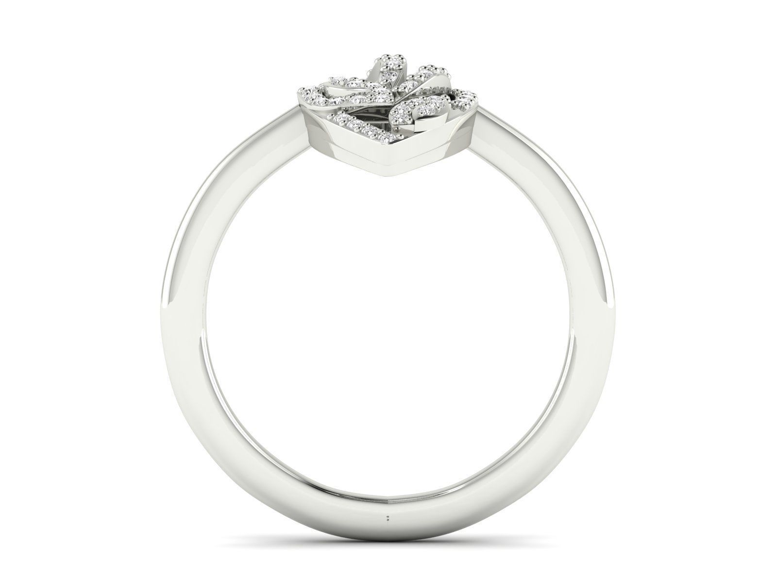 Women Pendant Earrings Ring set 3dm stl render detail 3D print model_50