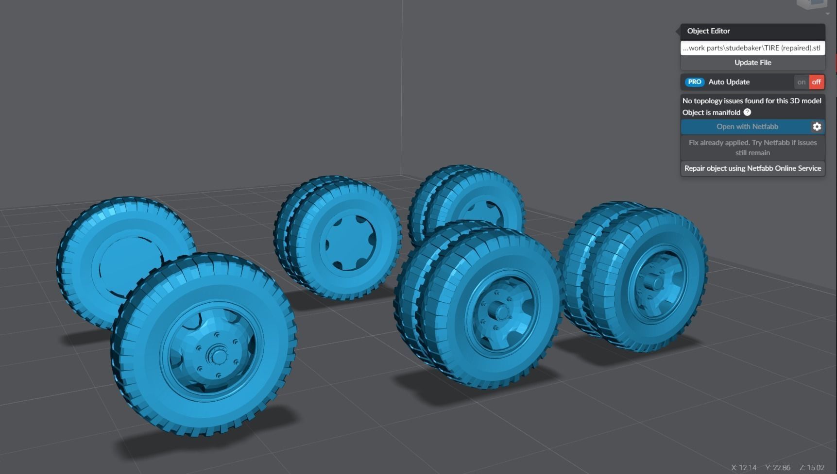 Studebaker US6 Scale model 3D print model_8