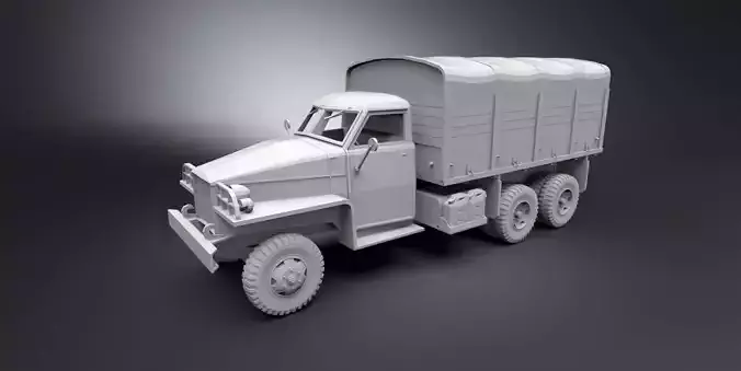 Studebaker US6 Scale model 3D print model