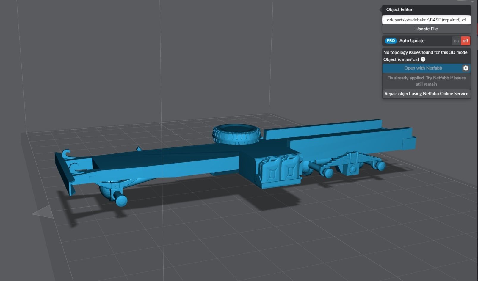 Studebaker US6 Scale model 3D print model_5