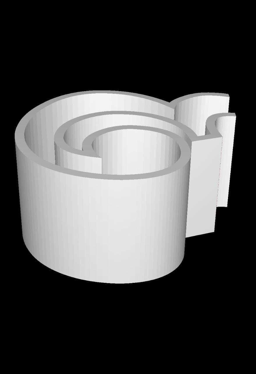 Bengali Alphabet Cast Your Own LETTERS Easy To Cast Puzzle Fit 3D model_7