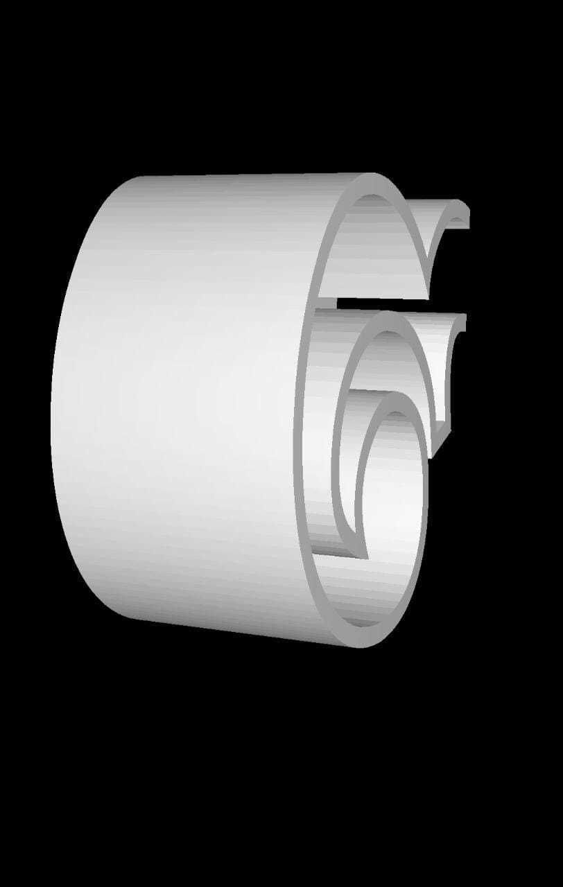 Bengali Alphabet Cast Your Own LETTERS Easy To Cast Puzzle Fit 3D model_8